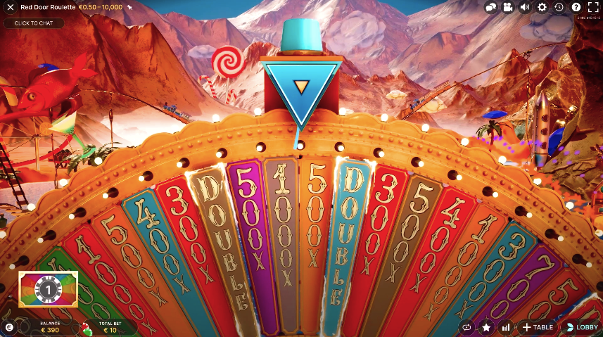 Red door Roulette - Evolution